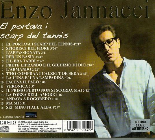 El portava i scarp del tennis - Enzo Jannacci - CD | laFeltrinelli