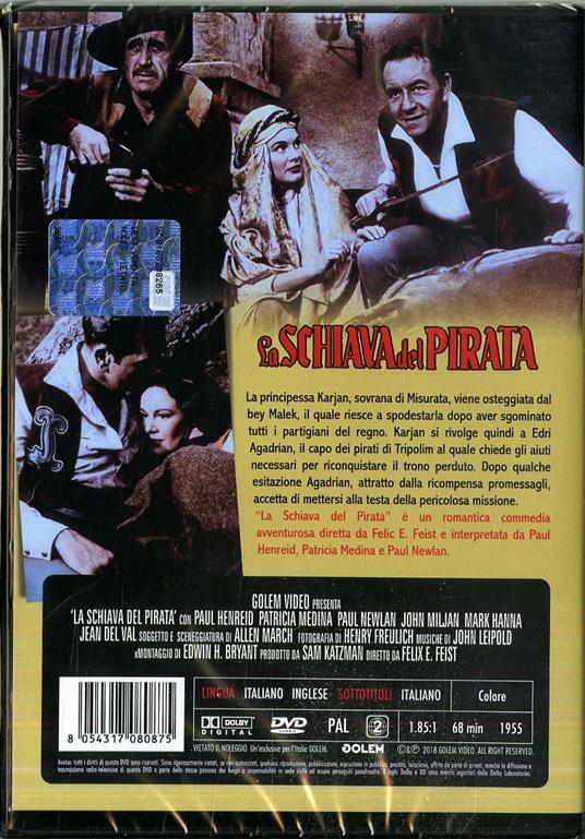 La schiava del pirata (DVD) di Felix E. Feist - DVD - 2