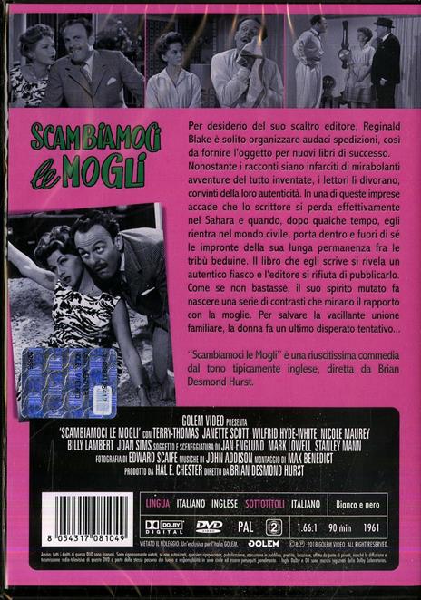 Scambiamoci le mogli di Brian Desmond Hurst - DVD - 2