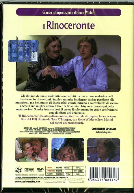 Il rinoceronte (DVD) di Tom O'Horgan - DVD - 2