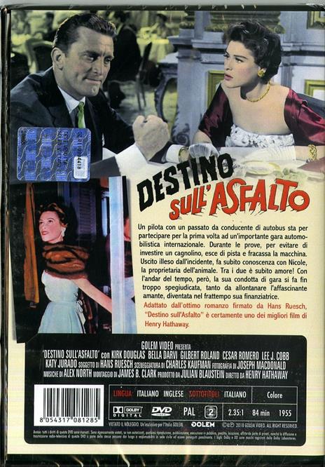 Destino sull'asfalto di Henry Hathaway - DVD - 2