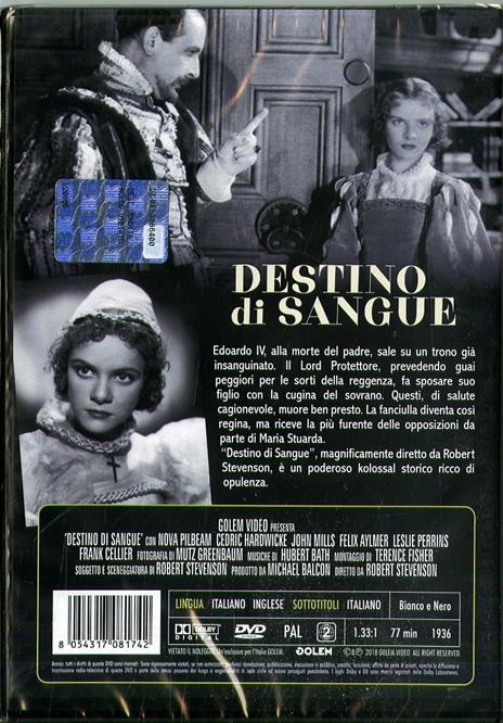 Destino di sangue (DVD) di Robert Stevenson - DVD - 3