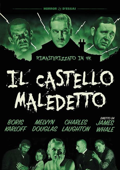 Il castello maledetto. Rimasterizzato in 4k (DVD) di James Whale - DVD