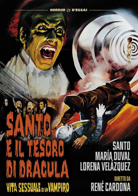 Santo e il tesoro di Dracula (DVD) di René Cardona - DVD