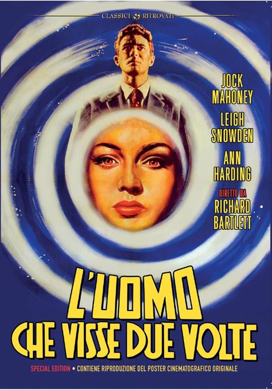 L' uomo che visse due volte. Con poster (DVD) di Richard Bartlett - DVD