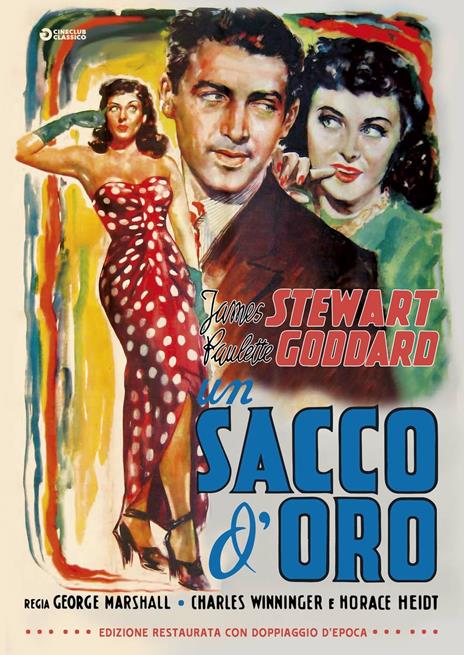 Un sacco d'oro. Edizione restaurata (DVD) di George Marshall - DVD