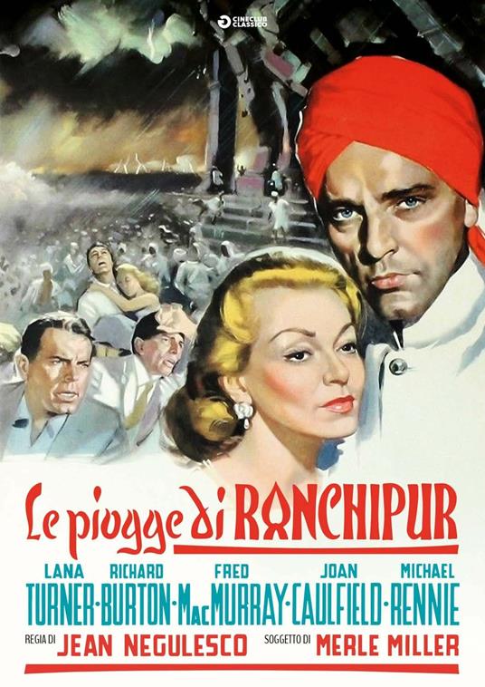 Le piogge di Ranchipur. Restaurato in HD (DVD) di Jean Negulesco - DVD