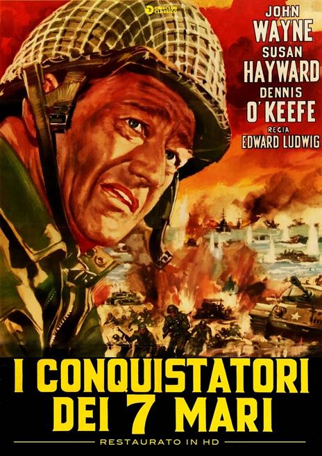 I conquistatori dei sette mari. Restaurato in HD (DVD) di Edward Ludwig - DVD