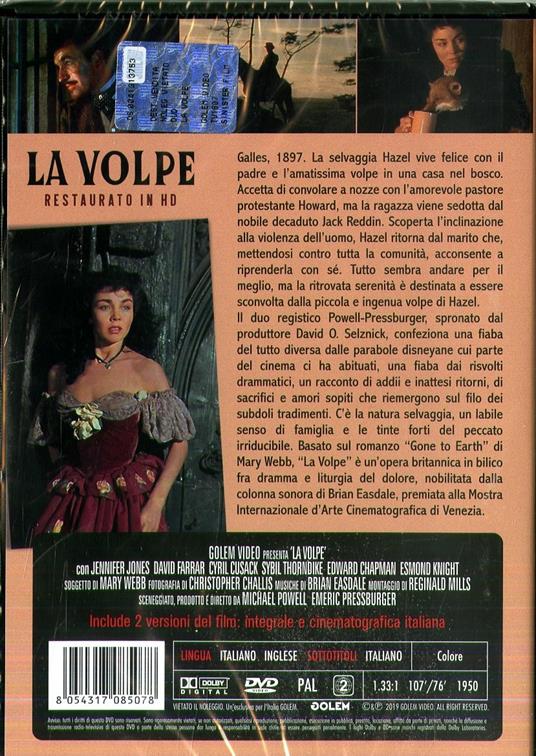 La volpe. Restaurato in HD (2 DVD) di Michael Powell,Emeric Pressburger - DVD - 2