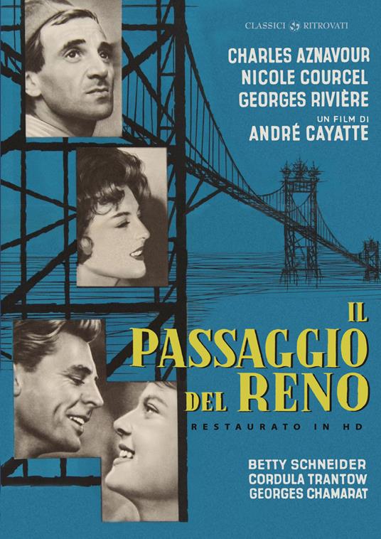 Il passaggio del Reno. Restaurato in HD (DVD) di André Cayatte - DVD