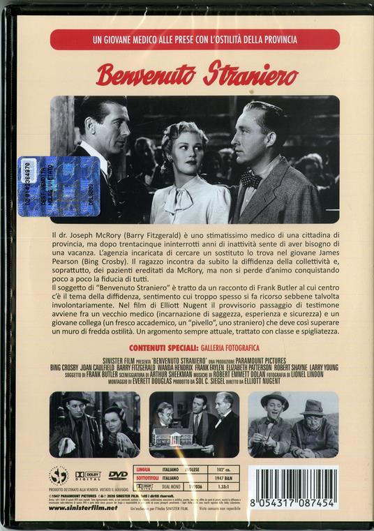 Benvenuto straniero (DVD) di Elliott Nugent - DVD - 2