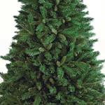 Albero Di Natale 120Cm New Tiffany Super Folto 326 Rami Pino Verde Base A Croce