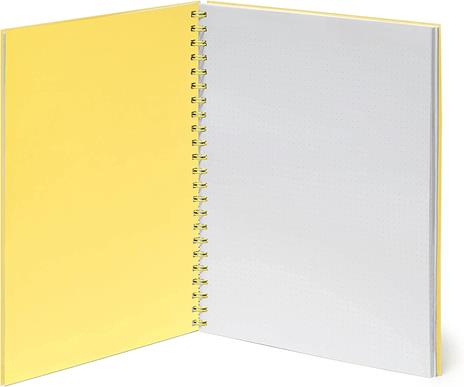 Legami A4NOTS0043, Quaderno 3 in 1 Spiralato, A4, Maxi, 22 x 29,5 cm, Carta Bianca, 204 Pagine Staccabili - 5