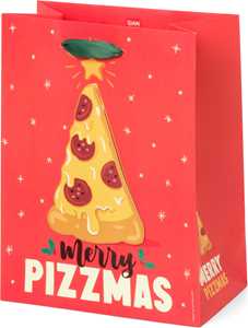 Cartoleria Sacchetto regalo - Medium - Pizza Legami