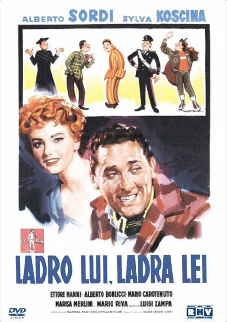 Ladro lui, ladra lei di Luigi Zampa - DVD