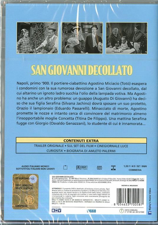 San Giovanni decollato di Amleto Palermi - DVD - 2