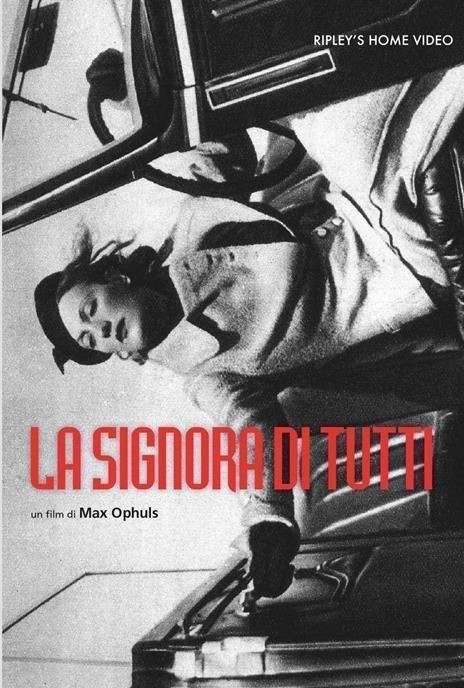 La Signora Di Tutti (DVD) di Max Ophuls - DVD