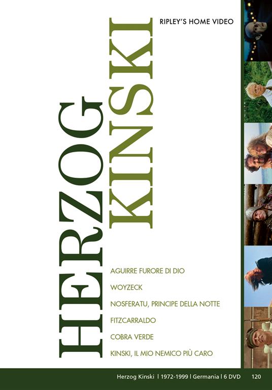 Herzog - Kinski cofanetto (6 DVD) di Werner Herzog - DVD