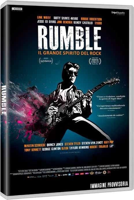 Rumble. Il grande spirito del rock (DVD) di Catherine Bainbridge,Alfonso Maiorana - DVD