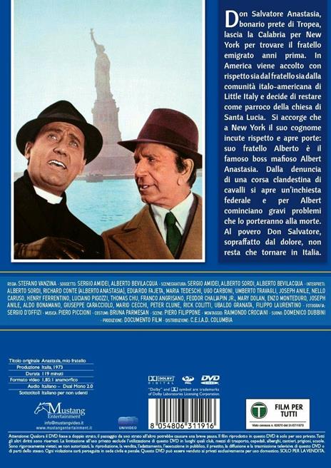 Anastasia, mio fratello (DVD) di Steno - DVD - 2