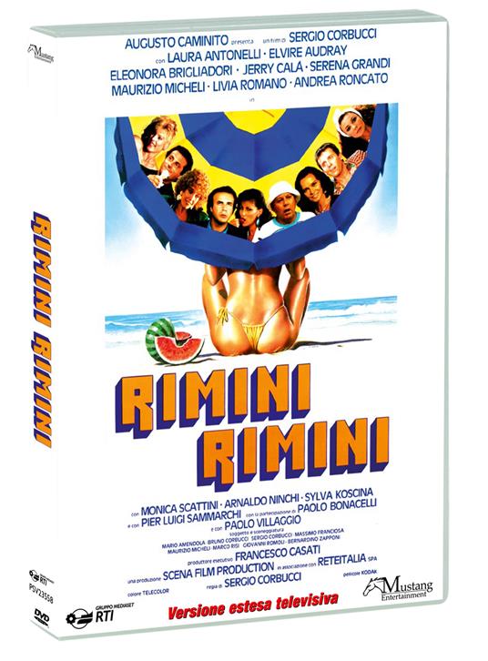 Rimini Rimini (Film TV - Versione estesa) (DVD) di Sergio Corbucci - DVD
