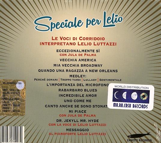 Speciale per Lelio - CD Audio di Voci di Corridoio - 2