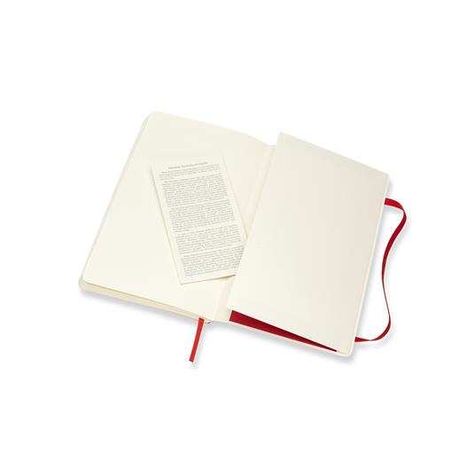 Moleskine - Notebook - Taccuino a Pagine Bianche - Soft Cover - Large -  Rosso