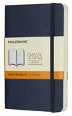 Taccuino Moleskine pocket a righe copertina morbida blu. Sapphire Blue