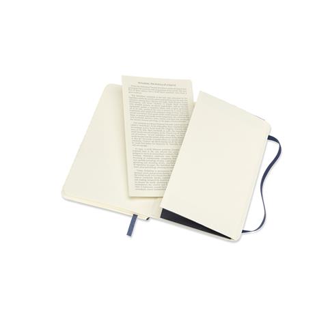 Taccuino Moleskine pocket a righe copertina morbida blu. Sapphire Blue - 5