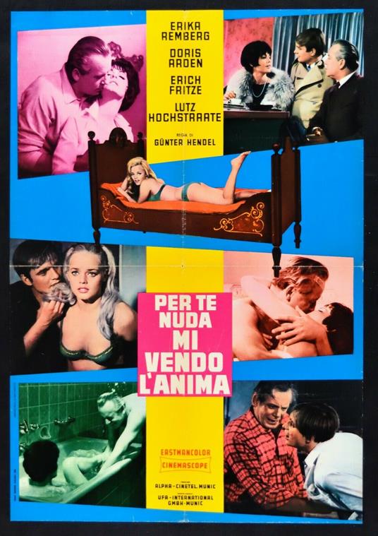 Per te nuda mi vendo l'anima (Limited Edition) (Blu-ray) di Gunter Hendel - Blu-ray