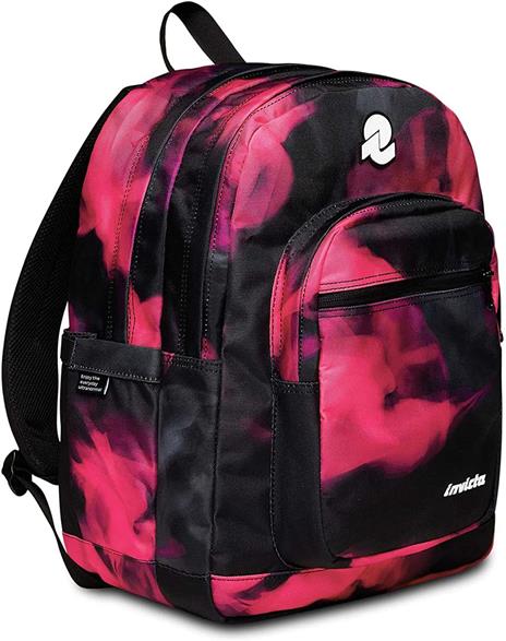 Zaino scuola Jelek Fantasy Invicta Backpack Grs, Smoky Fuxia - 32 x 43 x 25 cm - 2