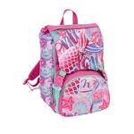 Zaino scuola Sdoppiabile Big SJ Gang Sea Beauty, Raspberry Rose - 27 x 41 x 16 (+6) cm