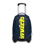 Zaino scuola New Plug Trolley 2 ruote Grs Invicta Logo, True Navy - 36 x 53 x 26,5 cm