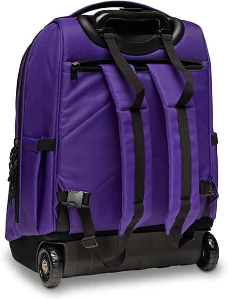 Zaino Bump Plain Invicta Trolley Invicta Grs, Royal Purple - 5