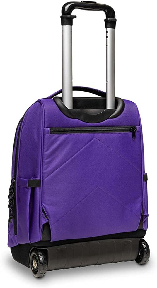 Zaino Bump Plain Invicta Trolley Invicta Grs, Royal Purple - 6