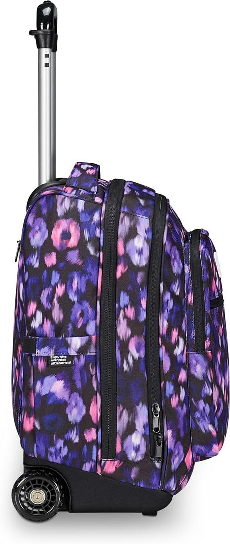 Zaino Bump Fantasy Invicta Trolley Grs, Nature Watercolour - 3