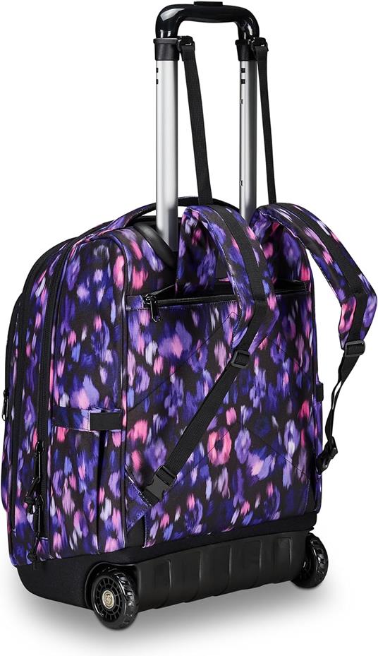 Zaino Bump Fantasy Invicta Trolley Grs, Nature Watercolour - 6