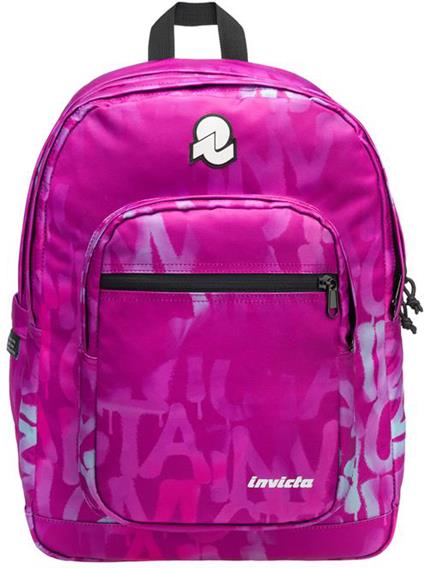 Zaino Jelek Fantasy Invicta Backpack Grs / Jelek Fantasy Invicta B, Writings Purpl