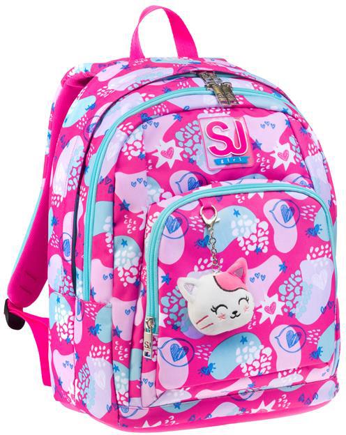 Zaino Advanced Sj Gang Pinkfur Girl, Radiance Blue