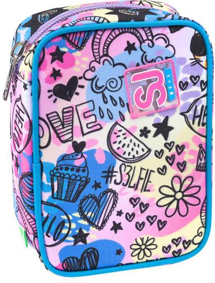 Astuccio Speed Pad Sj Gang Colorjam Girl, Ibis Rose