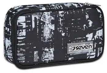 Cartoleria Astuccio Quick Case Seven Freethink Boy, Jet Black Seven