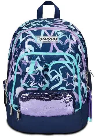 Zaino Advanced Seven Crystal Purple, Blue Deep