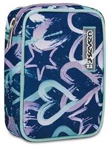 Cartoleria Astuccio Speed Pad Seven Crystal Purple, Blue Deep Seven