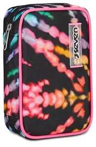 Cartoleria Astuccio Speed Case Seven Multi-Shade Girl, Jet Black Seven