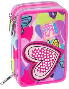 Cartoleria Astuccio 3 Zip Sj Gang Magicance Girl, Chiffon Sj Gang