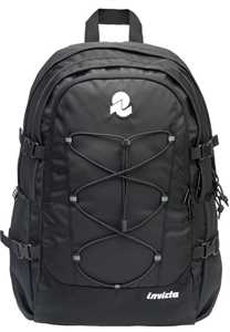 Cartoleria Zaino Invict-Act Plus Plain Invicta Backpack Grs, Jet Black Invicta