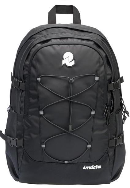 Zaino Invict-Act Plus Plain Invicta Backpack Grs, Jet Black