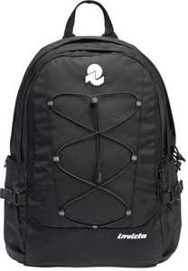 Cartoleria Zaino Invict-Act Smart Plain Invicta Backpack Grs, Jet Black Invicta