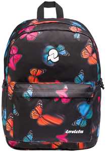 Cartoleria Zaino Carlson Fantasy Invicta Backpack Grs, Blurry Butterfly Invicta