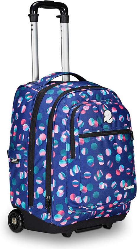 Zaino Bump Fantasy Invicta Trolley Grs, Candy Pois